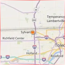 Lourdes University Location Map Lourdes University Location Map