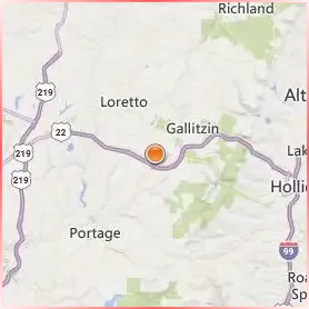 Mount Aloysius College Location Map Mount Aloysius College Location Map