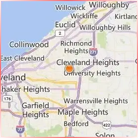 Notre Dame College Location Map