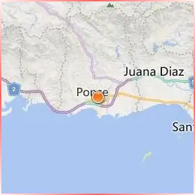 Pontifical Catholic University of Puerto Rico Ponce Location Map