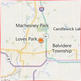 Saint Anthony College of Nursing Location Map Saint Anthony College of Nursing Location Map